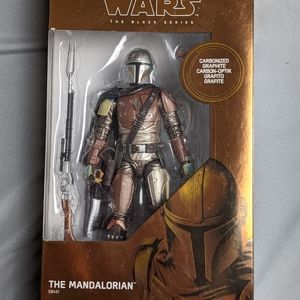 Carbonized Mandalorian 6" action figure